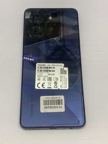 Купить TECNO Pova 5 Pro 5G 8/256GB (LH8n) Duos в Новосибирск за 8799 руб.