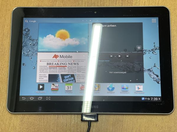 Купить Samsung Galaxy Tab 10.1 16GB (P7510) (без SIM, с СЗУ) в Новосибирск за 1049 руб.