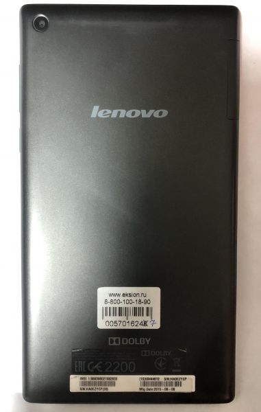 Купить Lenovo Tab 2 8GB (A7-30DC) (с SIM) в Новосибирск за 749 руб.