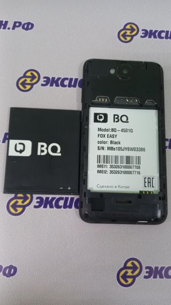 Купить BQ 4501G Fox Easy Duos в Иркутск за 199 руб.