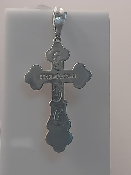 Купить Крест серебро 925 3,37g, вес изделия 3.37g в Зима за 350 руб.