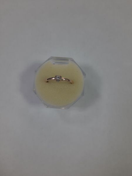 Купить Кольцо золото 585 1,45g, вес изделия 1.49g, размер 18.5 в Саянск за 7300 руб.