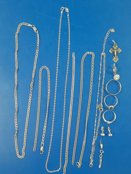 Купить Лом (Горсть) серебро 925 35,21g, вес изделия 35.21g в Саянск за 2450 руб.