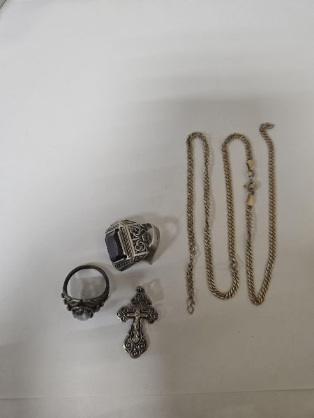 Купить Лом или горсть серебро 925 16,00g, вес изделия 17.11g в Иркутск за 1250 руб.