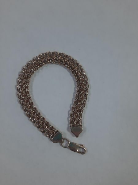 Купить Браслет серебро 925 18,96g, вес изделия 19.06g, длина 22 см в Саянск за 1550 руб.