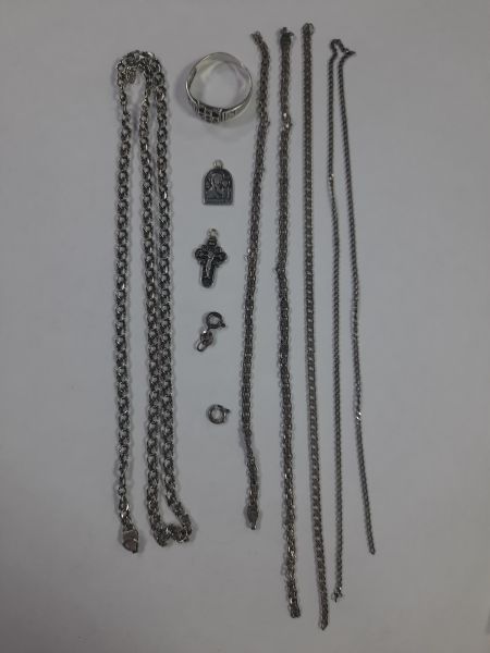 Купить Лом или горсть серебро 925 21,48g, вес изделия 21.62g в Саянск за 1550 руб.