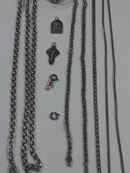 Купить Лом или горсть серебро 925 21,48g, вес изделия 21.62g в Саянск за 1550 руб.