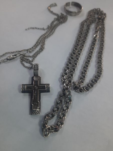 Купить Лом или горсть серебро 925 24,07g, вес изделия 24.27g в Саянск за 1750 руб.