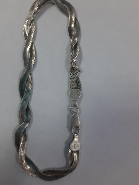 Купить Браслет серебро 925 5,81g, вес изделия 5.91g, длина 22 см в Саянск за 1150 руб.