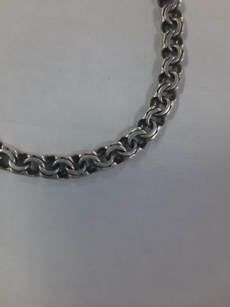 серебряный браслет Браслет серебро 925 10,61g, вес изделия 10.71g, длина 20 см в Иркутск