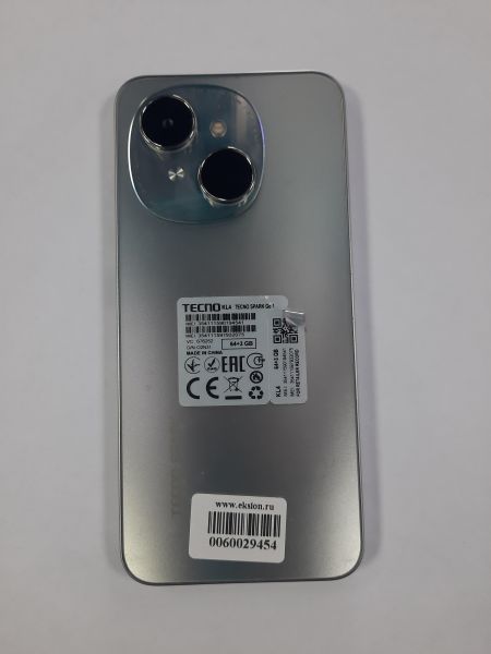 Купить TECNO Spark Go 1 3/64GB (KL4) Duos в Зима за 3800 руб.