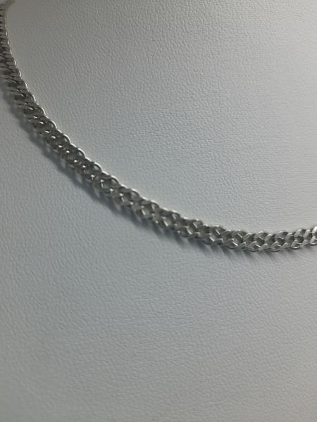 серебряная цепь Цепь серебро 925 14,40g, вес изделия 14.5g, длина 55 см в Зима