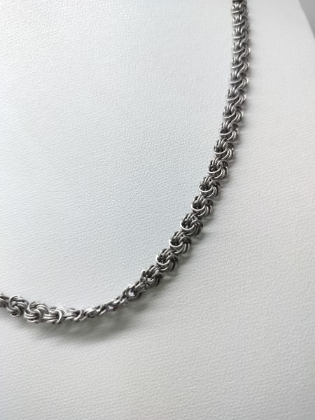 серебряная цепь Цепь серебро 925 15,56g, вес изделия 15.66g, длина 50 см в Зима