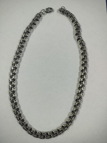 серебряная цепь Цепь серебро 925 97,21g, вес изделия 97.36g, длина 55 см, 00 нет камней в Саянск