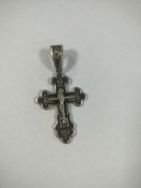 серебряный крест Крест серебро 925 28,95g, вес изделия 28.95g в Саянск