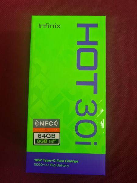 Купить Infinix Hot 30i 4/64GB (X669D) Duos в Шелехов за 4199 руб.