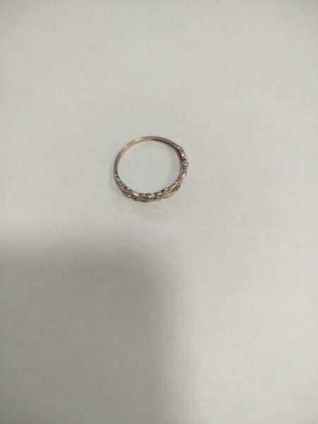 Купить Кольцо золото 585 1,12g, вес изделия 1.19g в Шелехов за 5800 руб.