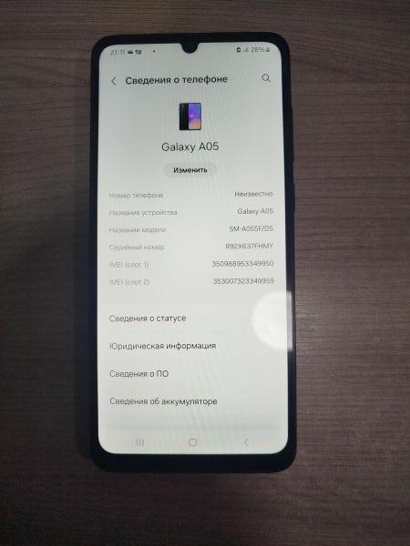 Купить Samsung Galaxy A05 4/64GB (A055F) Duos в Шелехов за 5000 руб.