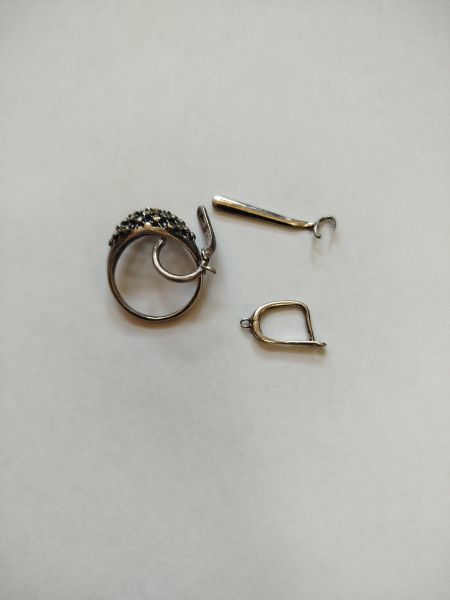 Купить Лом или горсть серебро 925 5,60g, вес изделия 5.6g в Иркутск за 500 руб.