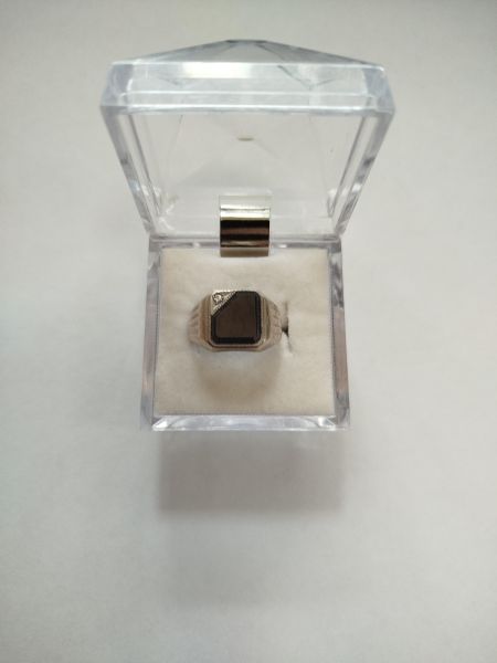 Купить Кольцо серебро 925 3,44g, вес изделия 5.69g, размер 19.5 в Шелехов за 400 руб.