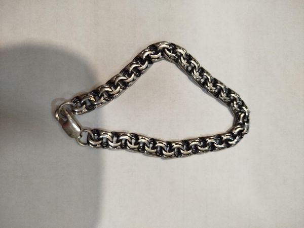 Купить Браслет серебро 925 19,65g, вес изделия 19.75g, длина 20.5 см в Шелехов за 1500 руб.