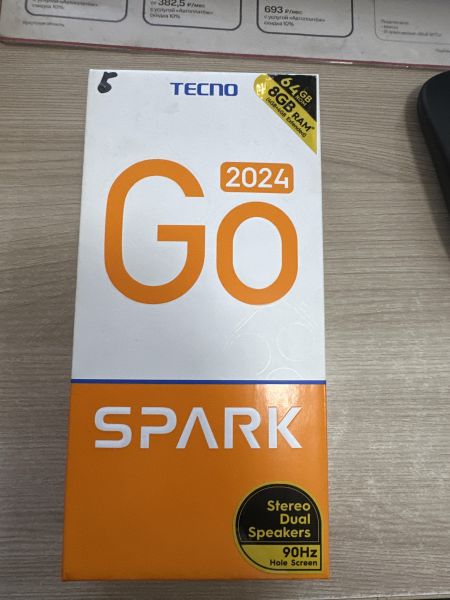 Купить TECNO Spark Go 2024 4/64GB (BG6) Duos в Шелехов за 1950 руб.