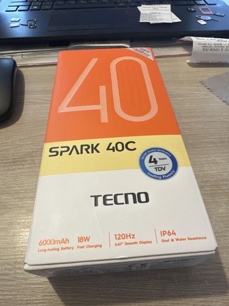 Купить TECNO Spark 40C 8/128GB (KM4k) Duos в Шелехов за 6200 руб.