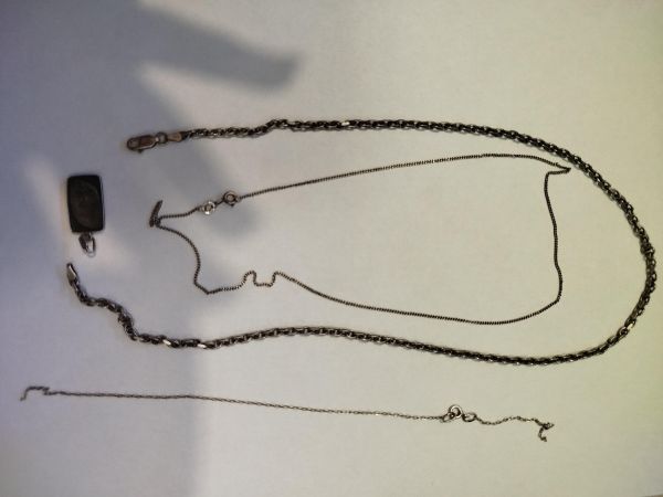 Купить Лом или горсть серебро 925 17,64g, вес изделия 17.84g в Шелехов за 1350 руб.