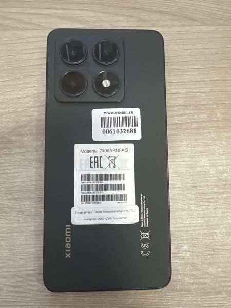 Купить Xiaomi 14T 12/512GB (2406APNFAG) Duos в Шелехов за 26100 руб.
