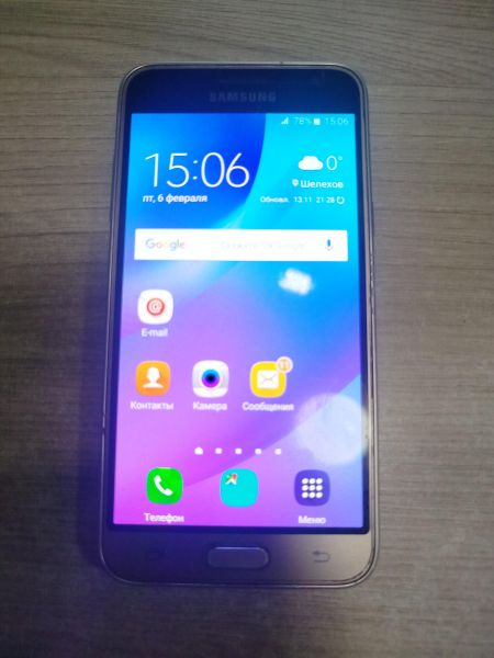 Купить Samsung Galaxy J3 2016 (J320F) Duos в Шелехов за 1300 руб.