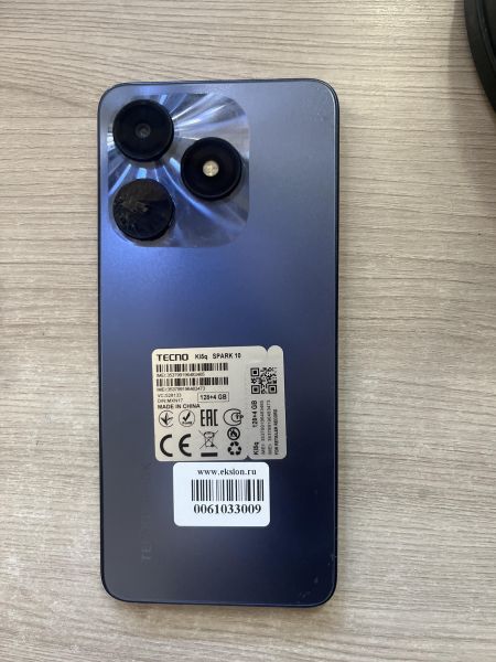 Купить TECNO Spark 10 4/128GB (KI5q) Duos в Шелехов за 4400 руб.