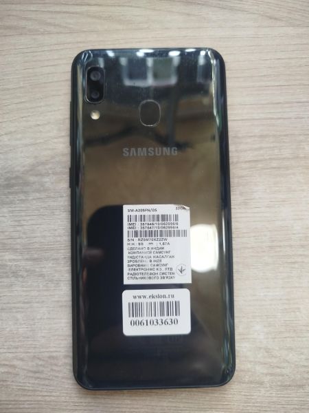 Купить Samsung Galaxy A20 3/32GB (A205FN) Duos в Шелехов за 2900 руб.