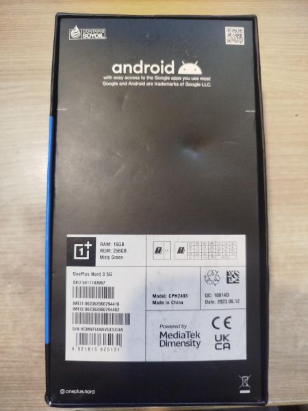 Купить OnePlus Nord 3 5G 16/256GB (CPH2493) Duos в Шелехов за 19000 руб.
