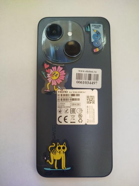 сотовый телефон TECNO Spark Go 1 4/128GB (KL4) Duos в Шелехов