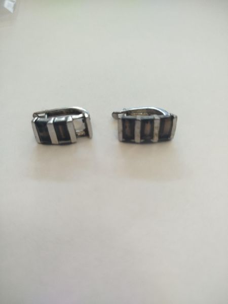 серебряные серьги Серьги серебро 925 5,76g, вес изделия 5.96g в Шелехов