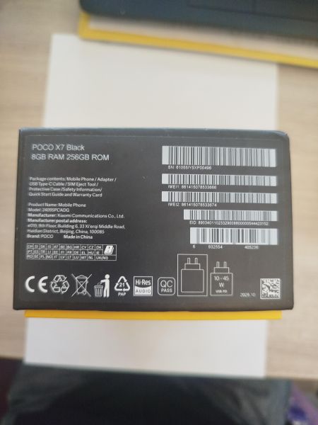 сотовый телефон POCO X7 8/256GB (24095PCADG) Duos в Шелехов
