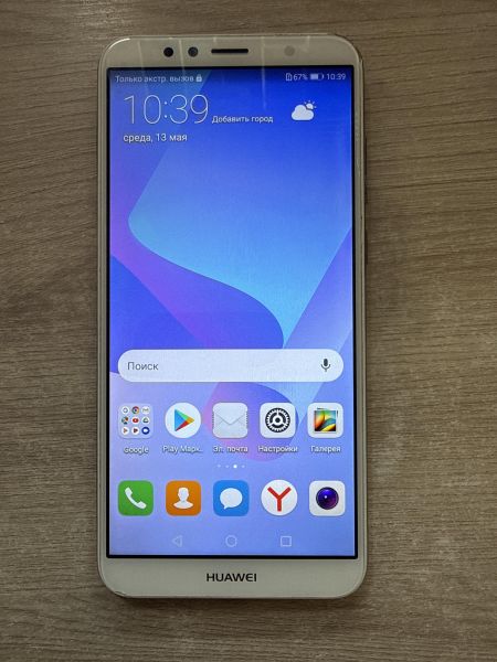 сотовый телефон Huawei Y6 Prime 2018 2/16GB (ATU-L31) Duos в Шелехов