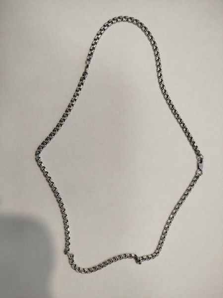 серебряная цепь Цепь серебро 925 10,43g, вес изделия 10.44g, длина 46 см в Иркутск