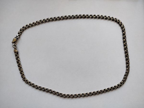 серебряная цепь Цепь серебро 925 36,68g, вес изделия 36.71g, длина 55 см в Шелехов