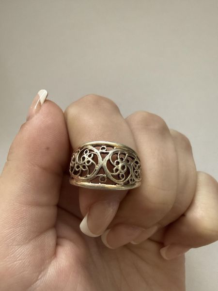 серебряное кольцо Кольцо серебро 925 3,59g, вес изделия 3.59g, размер 19 в Шелехов
