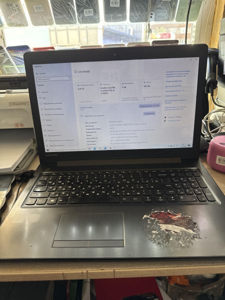ноутбук Lenovo IdeaPad 310-15ISK 80SM00QHRK (i3-6100U, RAM 8 GB, HDD 1 TB) в Шелехов