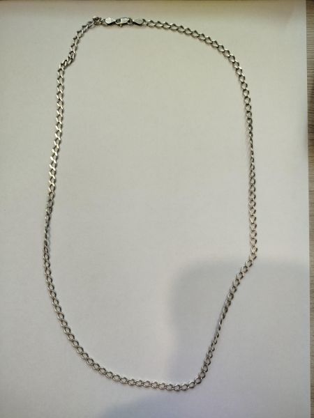 серебряная цепь Цепь серебро 925 13,13g, вес изделия 13.14g, длина 64 см, 00 нет камней в Иркутск