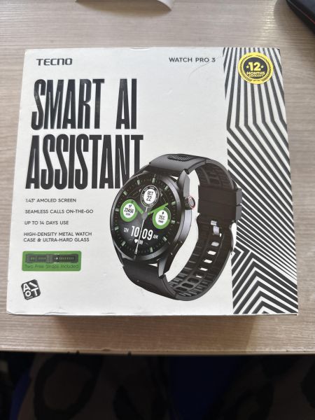 умные часы и браслеты Tecno Watch Pro 3 с СЗУ в Шелехов