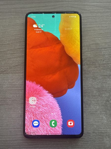 сотовый телефон Samsung Galaxy A51 6/128GB (A515F) Duos в Шелехов