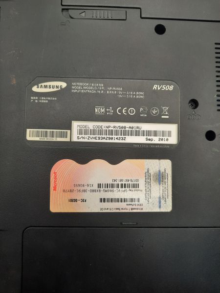 Купить Samsung NP-RV508-A01 в Томск за 3299 руб.