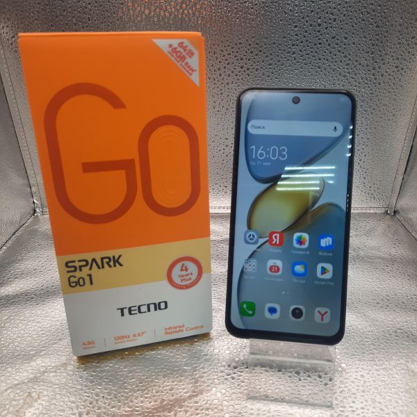 Купить TECNO Spark Go 1 3/64GB (KL4) Duos в Томск за 4750 руб.
