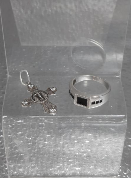 Купить Лом или горсть серебро 925 6,75g, вес изделия 6.93g в Томск за 750 руб.