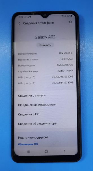 Купить Samsung Galaxy A02 2/32GB (A022G) Duos в Томск за 2700 руб.