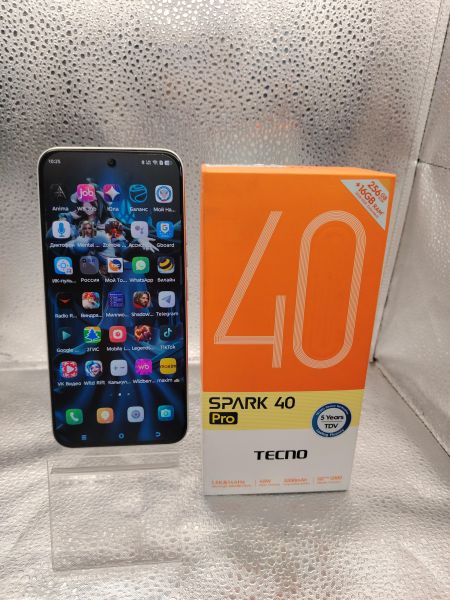 Купить TECNO Spark 40 Pro 8/256GB (KM6) Duos в Томск за 11800 руб.