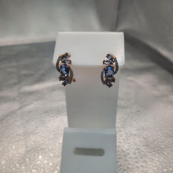 Купить Серьги серебро 925 1,45g, вес изделия 3.45g в Томск за 550 руб.